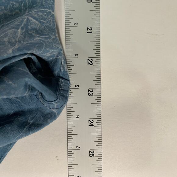 XCVI L Womens Digby Romper Playsuit Blue Stone Wash Chambray Comfort Boho - Picture 11 of 12